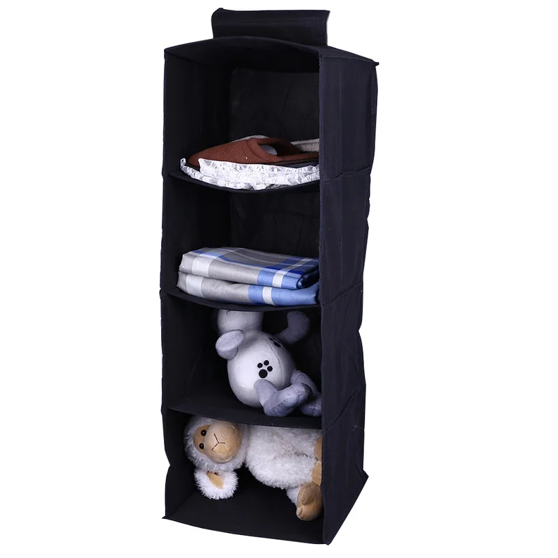 4Levels Hanging Closet Organizer Clothes Storage Bag Interlayer Drawer Type Portable Stand Hanging Closet Household Storage Tool
4Levels Hanging Closet Organizer Clothes Storage Bag Interlayer Drawer Type Portable Stand Hanging Closet Household Storage Tool