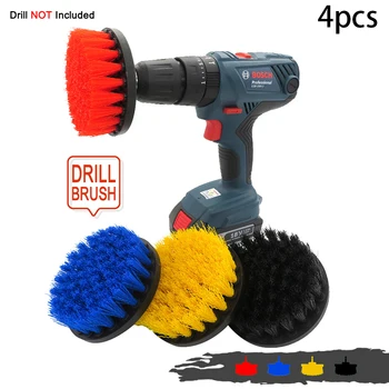 4Pcs/Set Solid 4Inch Electric Drill Brush Red+Black+Yellow+Blue Clean Glass Electric Drill Brushes High Quality
4Pcs/Set Solid 4Inch Electric Drill Brush Red+Black+Yellow+Blue Clean Glass Electric Drill Brushes High Quality