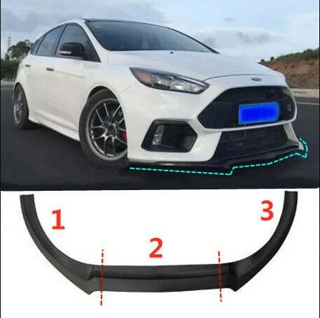 3pcs Gloss Black / Matt Black Front Bumper Lip Protector Cover Trim For Focus RS ST 2016 2017 2018
3pcs Gloss Black / Matt Black Front Bumper Lip Protector Cover Trim For Focus RS ST 2016 2017 2018