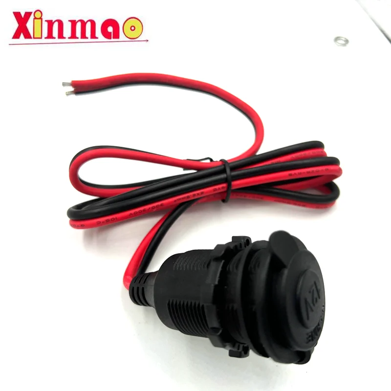 1m automobile cigarette lighter socket car charger bottom female base threaded power port wire waterproof modification 2.5 ²
1m automobile cigarette lighter socket car charger bottom female base threaded power port wire waterproof modification 2.5 ²