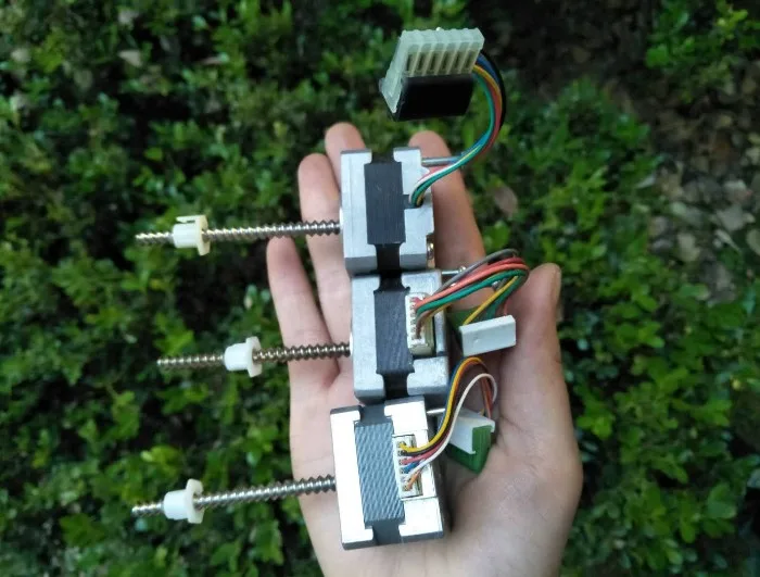 Two-phase Six-wire 35 Spindle Stepping Motor Double Ball Bearing 1.8 Degree Screw Motor 3D Printer with Nut
Two-phase Six-wire 35 Spindle Stepping Motor Double Ball Bearing 1.8 Degree Screw Motor 3D Printer with Nut