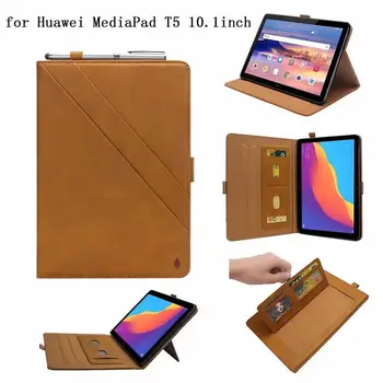 PU Leather Card Flip Fundas Tablet Case for Huawei mediapadt5 MediaPad T5 10.1 inch Case Stand Cover Shockproof Protect Shell
PU Leather Card Flip Fundas Tablet Case for Huawei mediapadt5 MediaPad T5 10.1 inch Case Stand Cover Shockproof Protect Shell