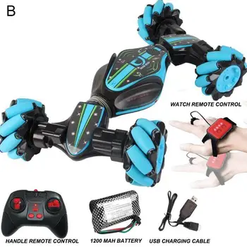 Remote Control Stunt Car Gesture Induction Twisting Off-Road Vehicle Light Music Drift Dancing Side Driving RC Toy Gift for Kids
Remote Control Stunt Car Gesture Induction Twisting Off-Road Vehicle Light Music Drift Dancing Side Driving RC Toy Gift for Kids