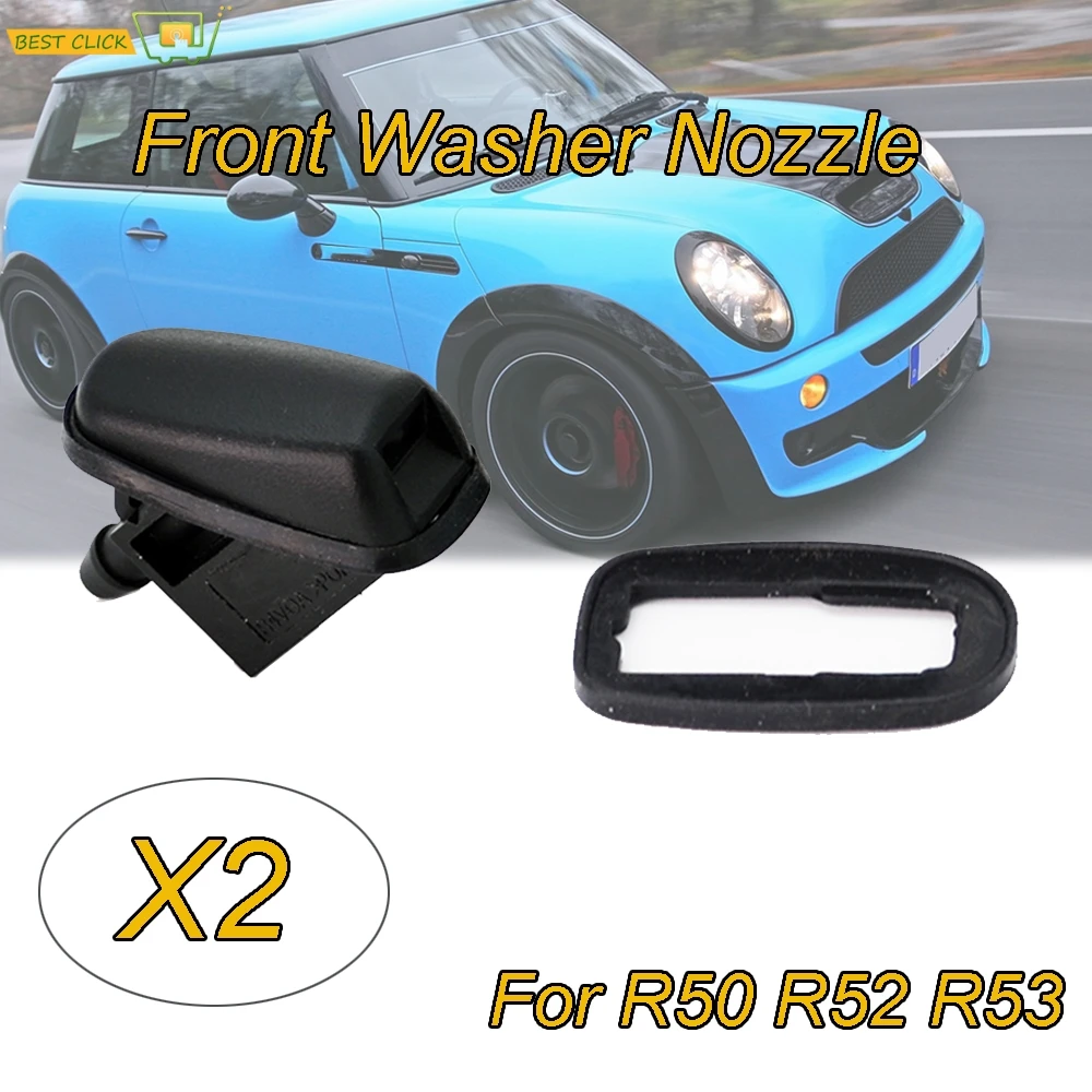 Форсунка омывателя лобового стекла для BMW Mini Cooper One R50 R52 R53 OE: 61667061614 61667061611 2