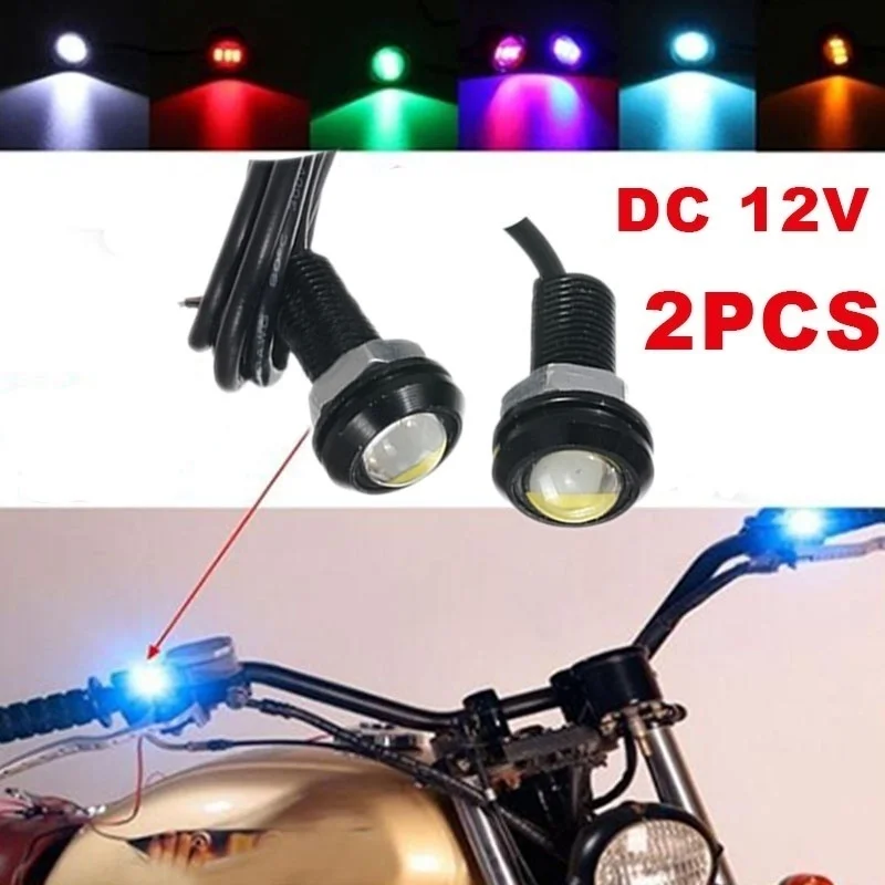 2pcs Motorcycle Mirror Decoration LED Lamp Motorcycle Eagle Eye Warm Strobe Flash Multicolor Led Light Lamp Rearview
2pcs Motorcycle Mirror Decoration LED Lamp Motorcycle Eagle Eye Warm Strobe Flash Multicolor Led Light Lamp Rearview