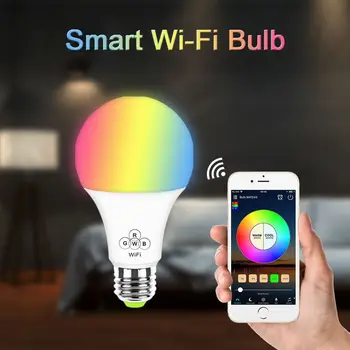 Magic RGBCW WIFI Smart Light Bulb Energy Saving wifi/voice control,E27 automation Dimmable Bulbs work with Alexa Google Home
Magic RGBCW WIFI Smart Light Bulb Energy Saving wifi/voice control,E27 automation Dimmable Bulbs work with Alexa Google Home