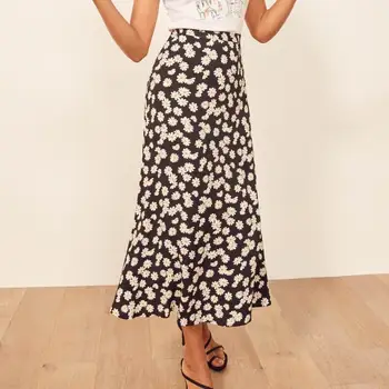 Women Long Skirt Summer 2020 New Fashion Mid-Calf Modern Lady Floral Prints Skirts
Women Long Skirt Summer 2020 New Fashion Mid-Calf Modern Lady Floral Prints Skirts