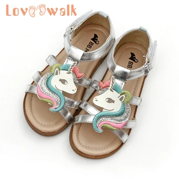 Kids Unicorn Sandals Summer Cartoon Sandals For Girls Embroidery Breathable Open-toed Beach Jelly Shoes Korea Style Little Girls
Kids Unicorn Sandals Summer Cartoon Sandals For Girls Embroidery Breathable Open-toed Beach Jelly Shoes Korea Style Little Girls
