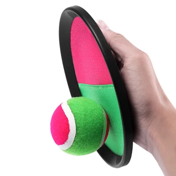 Children Sticky Target Ball Throw Chuck Ball Toy Set For Kids Tennis Ball Handheld Stick Disc Paddles Indoor And Outdoor Sports 
Children Sticky Target Ball Throw Chuck Ball Toy Set For Kids Tennis Ball Handheld Stick Disc Paddles Indoor And Outdoor Sports