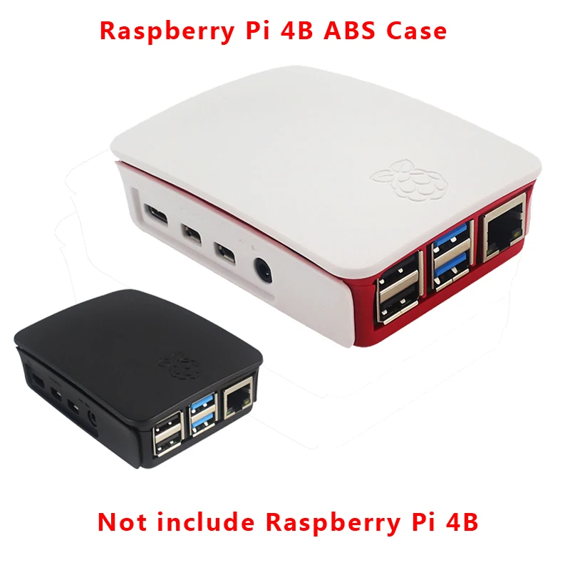 Raspberry Pi 4 Case ABS Material Box Red Black Protective Shell with Raspberry Logo for Raspberry Pi 4B
Raspberry Pi 4 Case ABS Material Box Red Black Protective Shell with Raspberry Logo for Raspberry Pi 4B