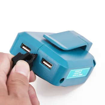 1 Piece Adapters Converter For Makita ADP05 BL1415 BL1430 BL1815 BL1830 14.4-18V USB Charging Adapter Chargers
1 Piece Adapters Converter For Makita ADP05 BL1415 BL1430 BL1815 BL1830 14.4-18V USB Charging Adapter Chargers