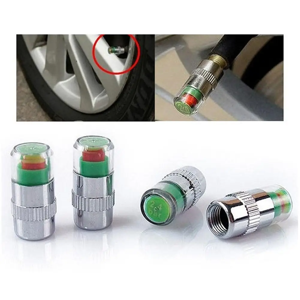 4pcs Car Tire Pressure Gauge Indicator Alert Monitoring Valve Cap Sensor Valve Cap For Motorcycle Auto Car Accessories
4pcs Car Tire Pressure Gauge Indicator Alert Monitoring Valve Cap Sensor Valve Cap For Motorcycle Auto Car Accessories