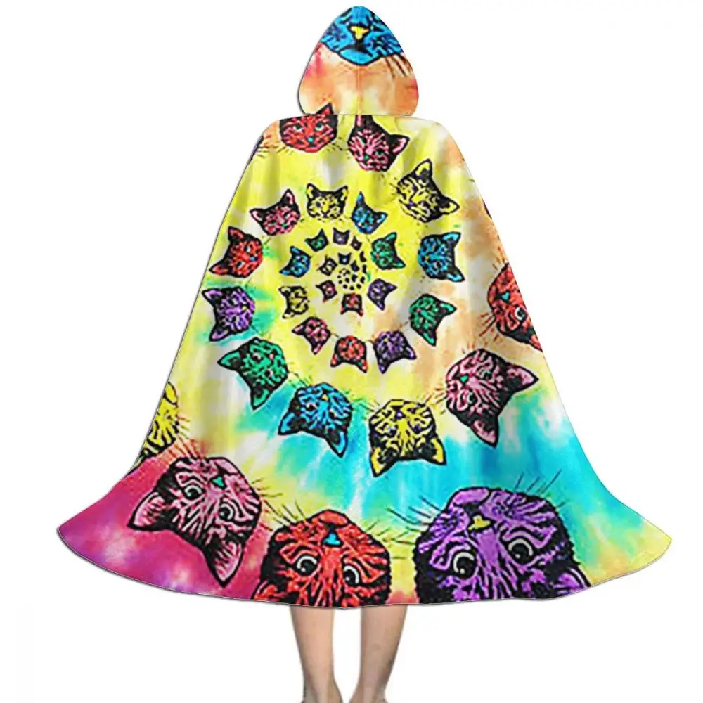 Halloween Kid Cosplay Hooded Robe Cape Cloak Spiral Cats Tie-Dye Hoodie Devil Vampire Wizard All Saints' Day Demon Christmas
Halloween Kid Cosplay Hooded Robe Cape Cloak Spiral Cats Tie-Dye Hoodie Devil Vampire Wizard All Saints' Day Demon Christmas