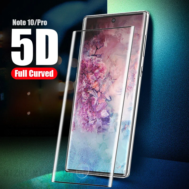 5D Full Coverage Glass For Samsung Galaxy Note10 Protectve Glass On For Samsung Note 10 Pro Screen Protector Note10Pro Not 10Pro
5D Full Coverage Glass For Samsung Galaxy Note10 Protectve Glass On For Samsung Note 10 Pro Screen Protector Note10Pro Not 10Pro