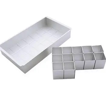 Portable DIY Aluminum Alloy Alphabet Letters Number Cake Tin Pan Fondant Baking Mold with 12pcs Square Blocks (Silver)
Portable DIY Aluminum Alloy Alphabet Letters Number Cake Tin Pan Fondant Baking Mold with 12pcs Square Blocks (Silver)