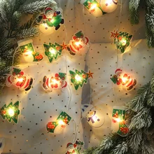 LED Santa Claus Christmas Tree LED Garland String Light Christmas Decor For Home Fairy light Christmas Ornament Natal New Year
LED Santa Claus Christmas Tree LED Garland String Light Christmas Decor For Home Fairy light Christmas Ornament Natal New Year