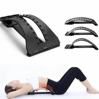Black Back Massager Stretcher Fitness Equipment Stretch Massager Lumbar Dropship Stretcher Spine Pain Relief Support Relax W2D9
Black Back Massager Stretcher Fitness Equipment Stretch Massager Lumbar Dropship Stretcher Spine Pain Relief Support Relax W2D9