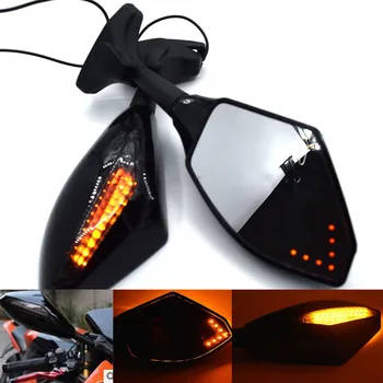 Universal Motorcycle integrated LED Turn Signals Rearview Mirror For KAWASAKI Z250 Z300 Z750 Z750S Z750R Z800 Z900 Z1000
Universal Motorcycle integrated LED Turn Signals Rearview Mirror For KAWASAKI Z250 Z300 Z750 Z750S Z750R Z800 Z900 Z1000