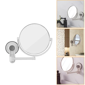 Double Sides Wall Mounted Makeup Mirror Bathroom Mirror Waterproof Smooth Adjustable 360 Degree Wall Hanging Makeup Mirror
Double Sides Wall Mounted Makeup Mirror Bathroom Mirror Waterproof Smooth Adjustable 360 Degree Wall Hanging Makeup Mirror