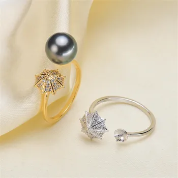 Trendy style 925 Silver Pearl Ring Finger Ring Adjustable Resizable Ring Findings and Component Jewelry Part Fitting Accessorie
Trendy style 925 Silver Pearl Ring Finger Ring Adjustable Resizable Ring Findings and Component Jewelry Part Fitting Accessorie