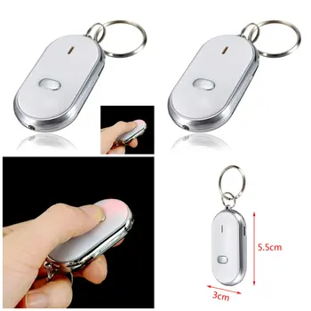 1Pc Anti-Lost Key Finder Find Locator Whistle Beep Sound Control Torch Keychain LED 6*4.3cm
1Pc Anti-Lost Key Finder Find Locator Whistle Beep Sound Control Torch Keychain LED 6*4.3cm