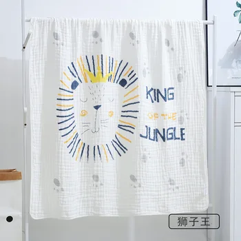 Cartoon Baby Towel Printed Bathrobe Soft Child Blanket for New Born Infant Animal Baby Wrap Swaddle Cotton Baby Bedspread Quilt 
Cartoon Baby Towel Printed Bathrobe Soft Child Blanket for New Born Infant Animal Baby Wrap Swaddle Cotton Baby Bedspread Quilt