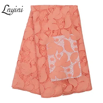 African Net Lace Fabric Peach Color Guipure Cord Lace Fabric with Stones Nigerian Mesh Lace Fabric for Wedding Dress L3146B
African Net Lace Fabric Peach Color Guipure Cord Lace Fabric with Stones Nigerian Mesh Lace Fabric for Wedding Dress L3146B