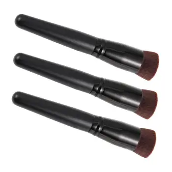 3pcs Flat Foundation Brushes with Wooden Handle Wet and Dry Dual Use Makeup Brush
3pcs Flat Foundation Brushes with Wooden Handle Wet and Dry Dual Use Makeup Brush