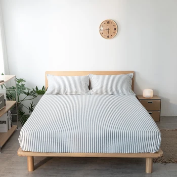 Simple Solid Color Bed Sheet Washed Cotton High Quality Bed Cover Mattress Protector With Elastic Band Soft Breathable Bed Sheet
Simple Solid Color Bed Sheet Washed Cotton High Quality Bed Cover Mattress Protector With Elastic Band Soft Breathable Bed Sheet