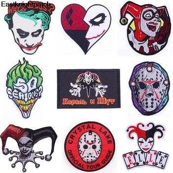E1538 The Joker Horror Patch for Clothing Iron on Embroidered Sew Applique Badge DIY Apparel Accessories Gift
E1538 The Joker Horror Patch for Clothing Iron on Embroidered Sew Applique Badge DIY Apparel Accessories Gift