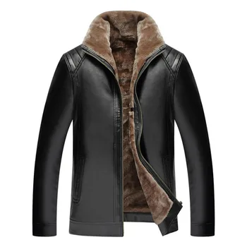 2019 Brand New arrival Mens Leather Jacket PU Coats Mens Brand Clothing Thermal Outerwear Fur Male Fleece Leather Down Jackets
2019 Brand New arrival Mens Leather Jacket PU Coats Mens Brand Clothing Thermal Outerwear Fur Male Fleece Leather Down Jackets