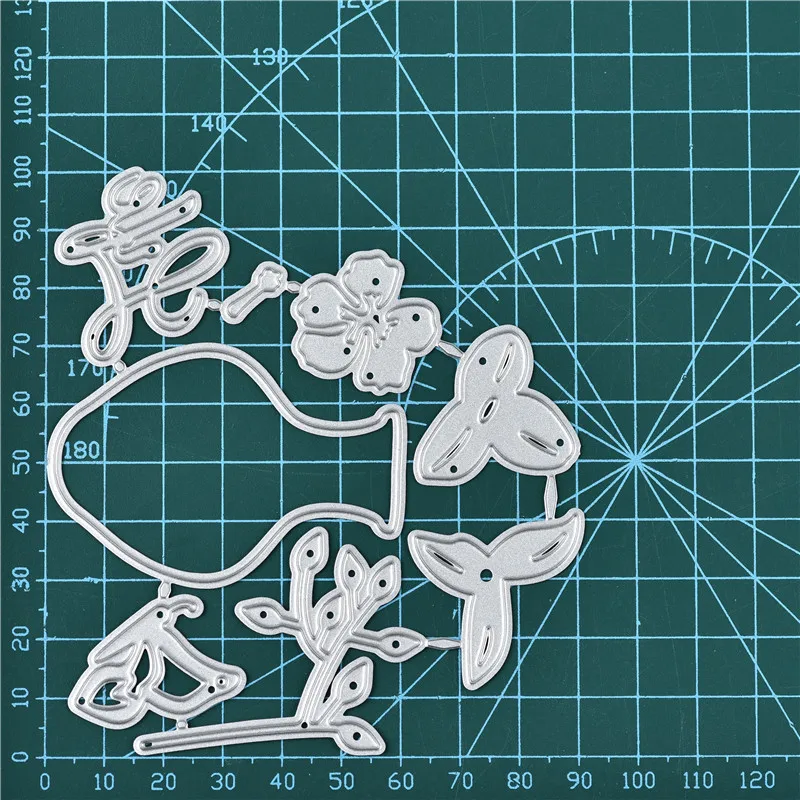 DiyArts Vase Metal Cutting Dies Flower Dies with Life Letter Dies Scrapbooking Card Making Album Embossing Stencil Die Cut
DiyArts Vase Metal Cutting Dies Flower Dies with Life Letter Dies Scrapbooking Card Making Album Embossing Stencil Die Cut
