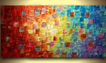 Handpainted Good Quality Large Abstract Palette Knife Heavy Texture Oil Painting On Canvas Wall Art Décor Home Decoration
Handpainted Good Quality Large Abstract Palette Knife Heavy Texture Oil Painting On Canvas Wall Art Décor Home Decoration