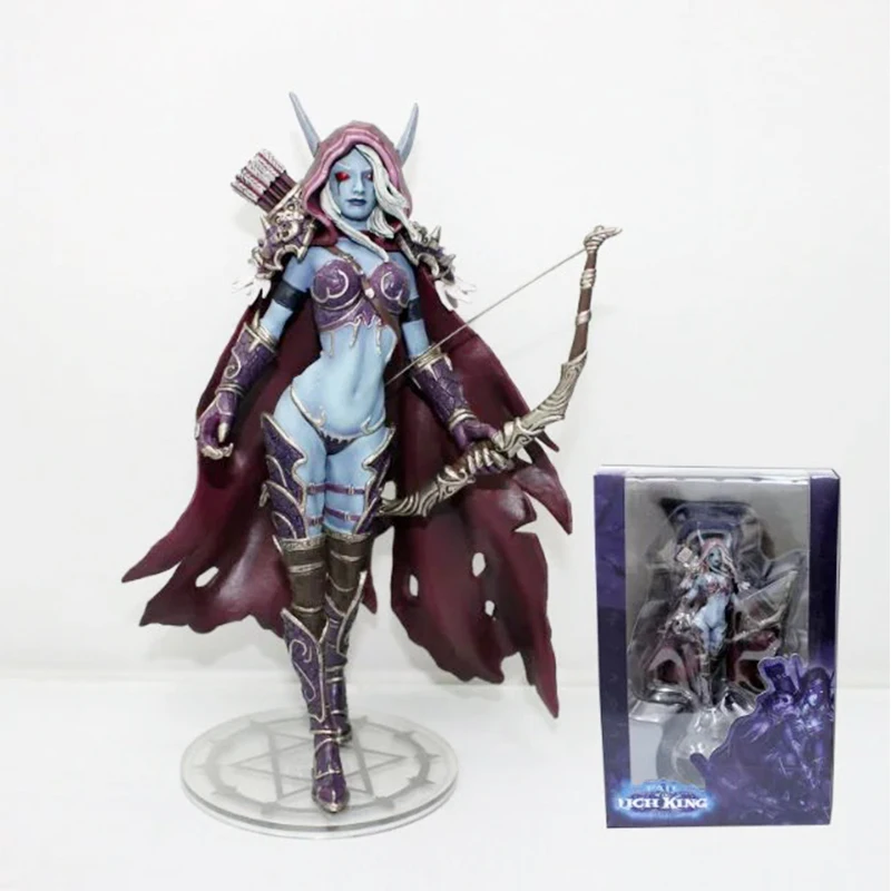 18cm World of Warcraft Sylvanas Game Model Undead Queen Action Figureals Brinquedos Model Dolls
18cm World of Warcraft Sylvanas Game Model Undead Queen Action Figureals Brinquedos Model Dolls
