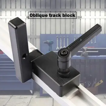 Woodworking Limiter DIY Tools Miter Track Stop ABS Steel DIY Durable and Easy to Use for T-Slot T-Tracks Manual Miter Stop
Woodworking Limiter DIY Tools Miter Track Stop ABS Steel DIY Durable and Easy to Use for T-Slot T-Tracks Manual Miter Stop