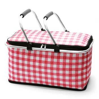 Large Capacity 29L Portable Picnic Basket Food Fresh Lunch Basket Outdoor Dinner Shopping Basket 
Large Capacity 29L Portable Picnic Basket Food Fresh Lunch Basket Outdoor Dinner Shopping Basket