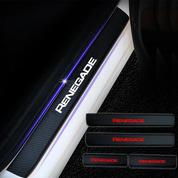 4D Carbon Fiber Vinyl Sticker For JEEP Renegade Car Door Sill Protector Door Step Plate Protector Interior Car Accessories 4Pcs 
4D Carbon Fiber Vinyl Sticker For JEEP Renegade Car Door Sill Protector Door Step Plate Protector Interior Car Accessories 4Pcs