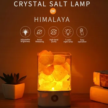 Crystal Salt Family Night Light Himalayan Salt Lamp Portable Fine Special Occasion Living Room Natural Rock USB Charging
Crystal Salt Family Night Light Himalayan Salt Lamp Portable Fine Special Occasion Living Room Natural Rock USB Charging