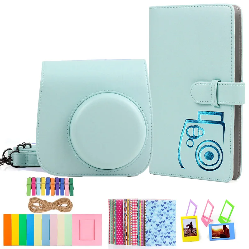 Fujifilm Instax Mini 9 Camera Accessories Bundle with Case/96 Photos Album/10 Hanging Photo Frame/5 Table Frames/20pcs Stickers
Fujifilm Instax Mini 9 Camera Accessories Bundle with Case/96 Photos Album/10 Hanging Photo Frame/5 Table Frames/20pcs Stickers