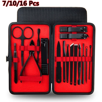 16Pcs Stainless Steel Nail Clipper Cutter Trimmer Ear Pick Grooming Manicure Pedicure Scissor Tweezer Nail Tools
16Pcs Stainless Steel Nail Clipper Cutter Trimmer Ear Pick Grooming Manicure Pedicure Scissor Tweezer Nail Tools