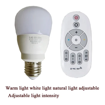 Intelligent remote control led bulb stepless dimming color temperature can be through the wall feeding artifact night light time
Intelligent remote control led bulb stepless dimming color temperature can be through the wall feeding artifact night light time