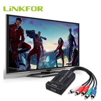 LiNKFOR HDMI to 1080P Component Video YPbPr 5RCA RGB Converter Adapter with R/L Audio Output HDMI to YPbPr for Laptop Xbox
LiNKFOR HDMI to 1080P Component Video YPbPr 5RCA RGB Converter Adapter with R/L Audio Output HDMI to YPbPr for Laptop Xbox