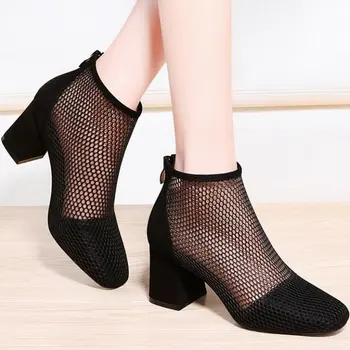 EOEODOIT 2020 Spring Pumps Mid Square Heel Square Toe Network Sexy Stylish Short Ankle Boots Summer Heels Sandals
EOEODOIT 2020 Spring Pumps Mid Square Heel Square Toe Network Sexy Stylish Short Ankle Boots Summer Heels Sandals