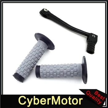Grey Throttle Handle Grips Black 11mm Folding Gear Shifter Lever For Chinese Pit Dirt Bike XR50 CRF50 SSR TTR Thumpstar YCF
Grey Throttle Handle Grips Black 11mm Folding Gear Shifter Lever For Chinese Pit Dirt Bike XR50 CRF50 SSR TTR Thumpstar YCF
