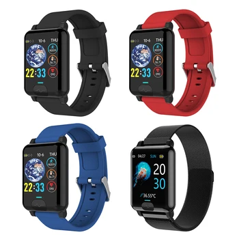 E04S Heart Rate Tracker Intelligent Watch Waterproof Bluetooth App Control Smart Wristband ECG PPG Sports Watches Smart Band
E04S Heart Rate Tracker Intelligent Watch Waterproof Bluetooth App Control Smart Wristband ECG PPG Sports Watches Smart Band