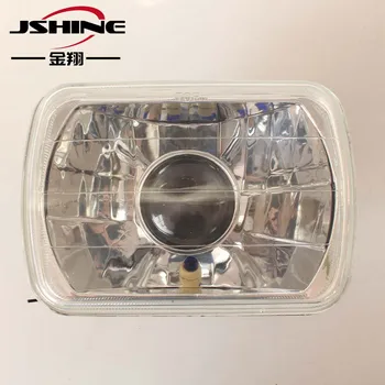 7" Square Semi Sealed Light for Wrangle SUV with lens and parking bulb without H4 bulb
7" Square Semi Sealed Light for Wrangle SUV with lens and parking bulb without H4 bulb