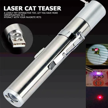 Cat Teaser Light Multi Functional Pet Toys LED Lamp Pen Pointer 3 in 1 Key Ring Dog Pets Products Keychain Portable Aluminum
Cat Teaser Light Multi Functional Pet Toys LED Lamp Pen Pointer 3 in 1 Key Ring Dog Pets Products Keychain Portable Aluminum