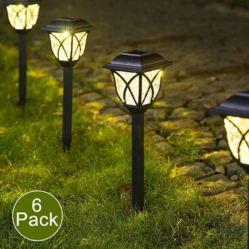 6PCS Solar Powered Garden Lawn Lamp For Country House Yard Decoration Waterproof Black Landscape Light Outdoor LED Bulb
6PCS Solar Powered Garden Lawn Lamp For Country House Yard Decoration Waterproof Black Landscape Light Outdoor LED Bulb