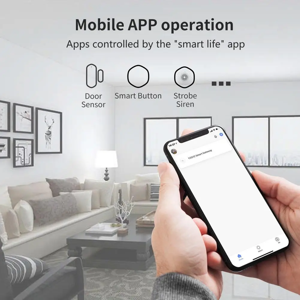 Wireless Smart Gateway For Zigbee Hub Stable Remote Controller Supports Cloud Scenes And Local | Электроника