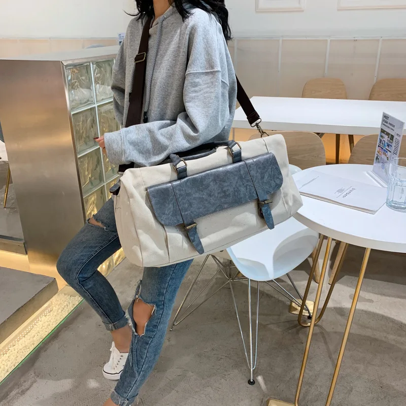 

High-Quality Women Canvas Totes Bag Fashion Handbags Ladies Large Shoulder Bag Casual Bolsa Female Shopping Grocery Bags